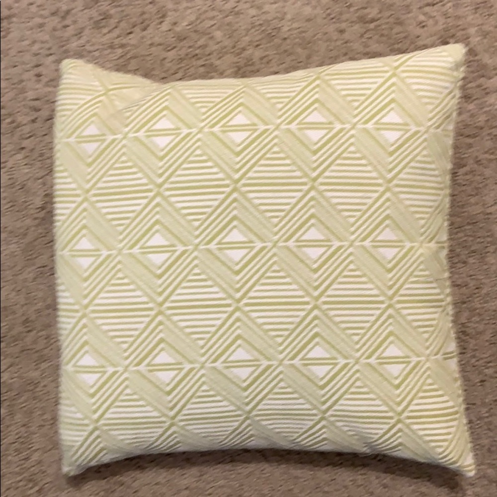 Green pillow